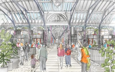 First concept designs for Smithfield East & West Market buildings and Rotunda unveiled